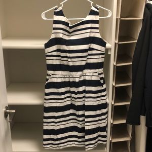 Navy Stripe Dress